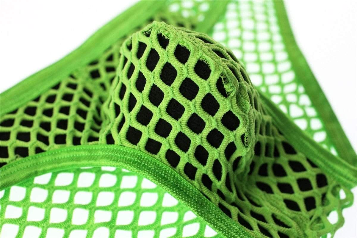 Nightlife Fishnet Briefs | dmunderwear detail image 16