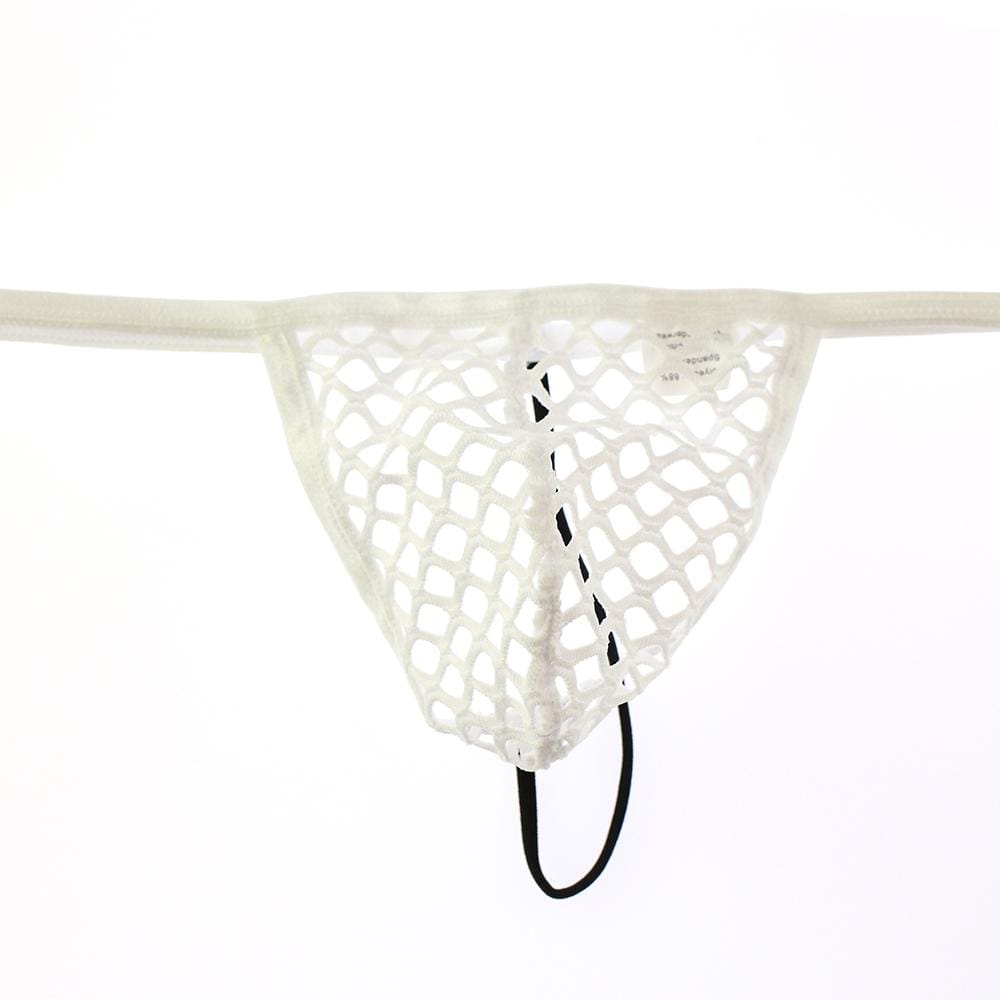 Nightlife Fishnet G-string | dmunderwear detail image 3