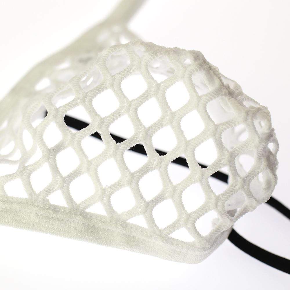 Nightlife Fishnet G-string | dmunderwear detail image 4