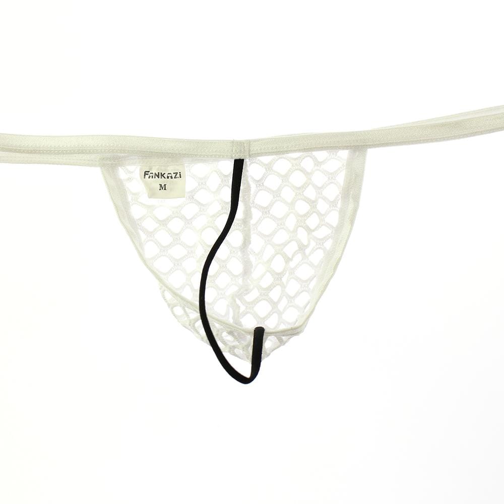Nightlife Fishnet G-string | dmunderwear detail image 5