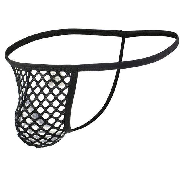 Nightlife Fishnet G-string | dmunderwear detail image 7