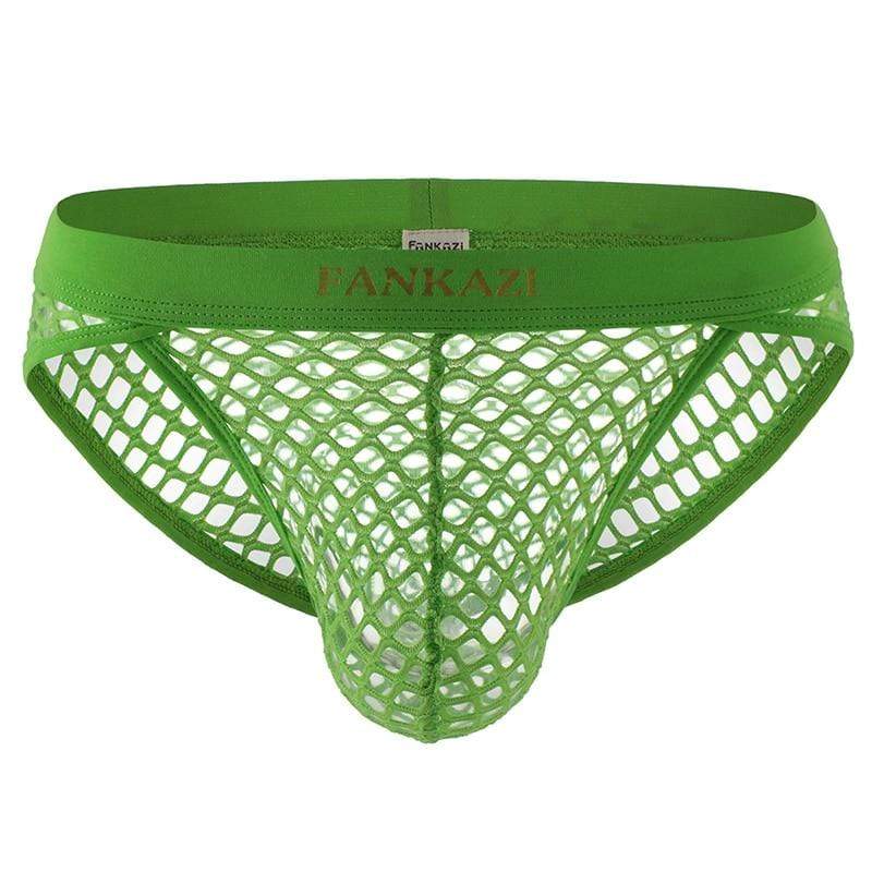 Nightlife Fishnet T-Briefs | dmunderwear detail image 5