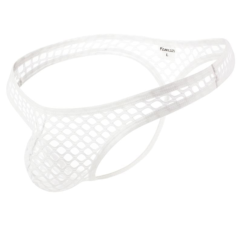 Nightlife Fishnet Thong | dmunderwear detail image 11