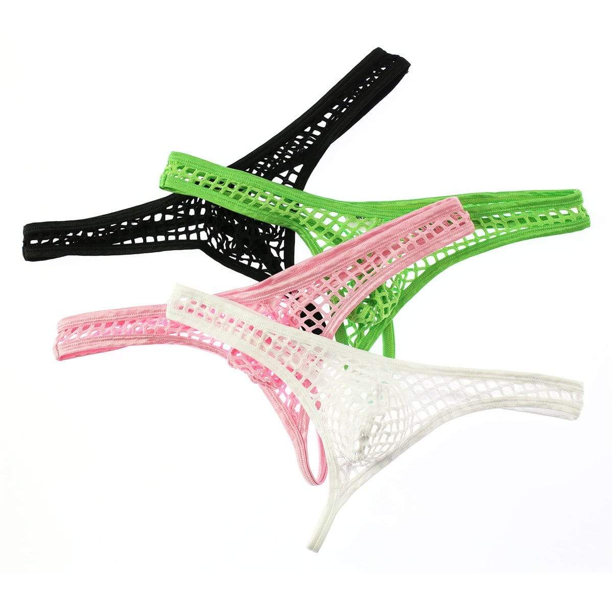 Nightlife Fishnet Thong | dmunderwear detail image 13