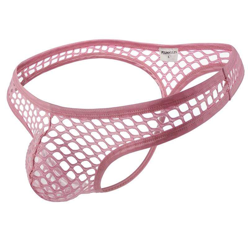 Nightlife Fishnet Thong | dmunderwear detail image 7