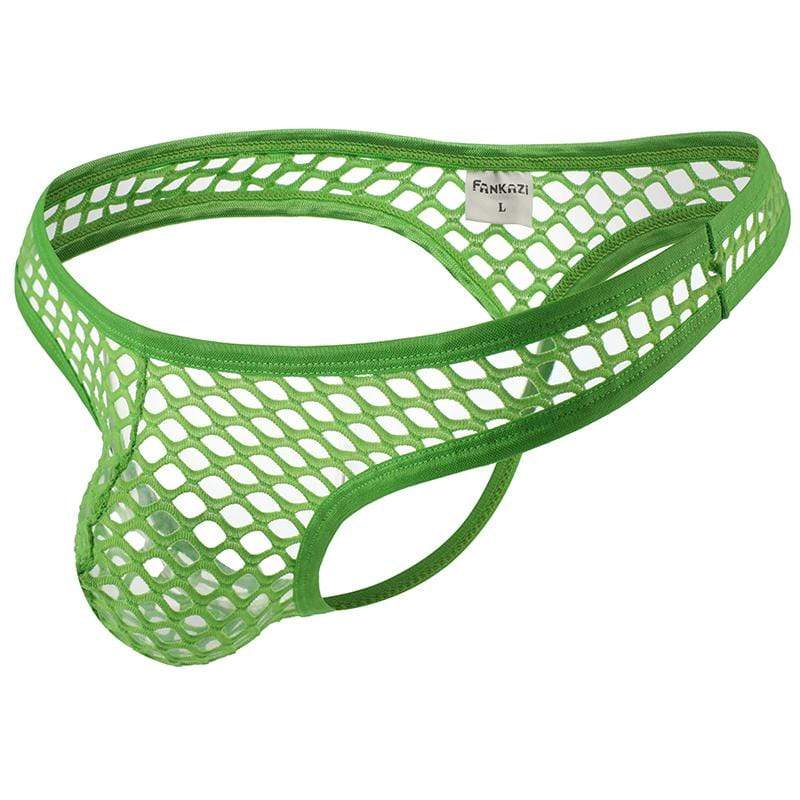 Nightlife Fishnet Thong | dmunderwear detail image 9