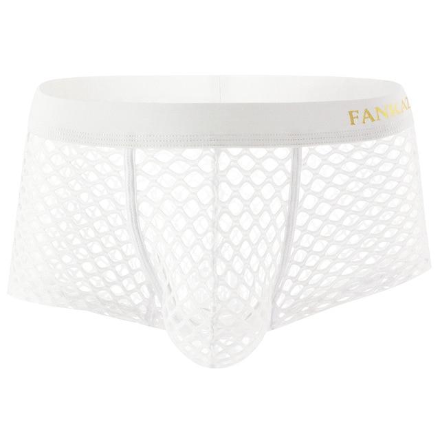 Nightlife Fishnet Trunks | dmunderwear detail image 11