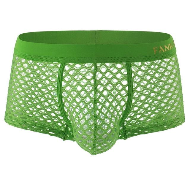 Nightlife Fishnet Trunks | dmunderwear detail image 13