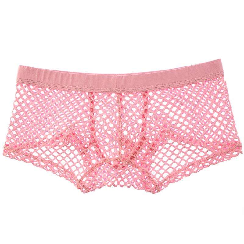 Nightlife Fishnet Trunks | dmunderwear detail image 9