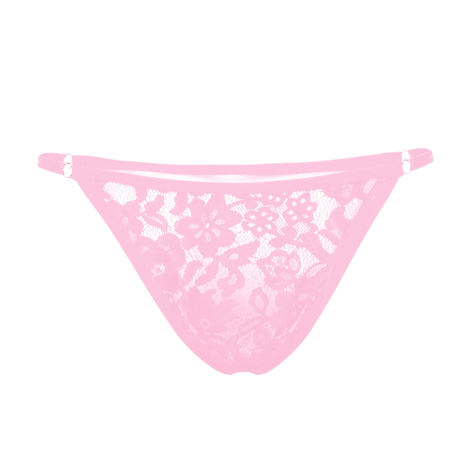 Hot Lace Sissy Thong | dmunderwear detail image 18