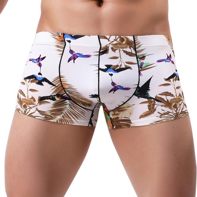 Hummingbird Print Boxers | dmunderwear variant image