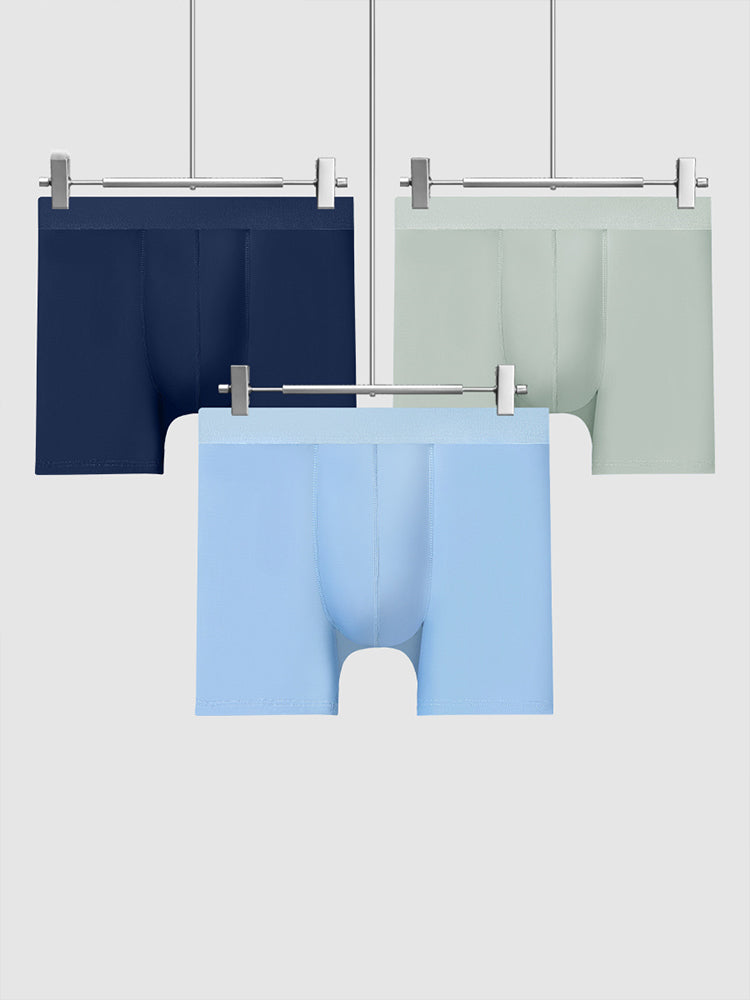 3 Pcs Breathable Sports Boxers Briefs | dmunderwear variant image