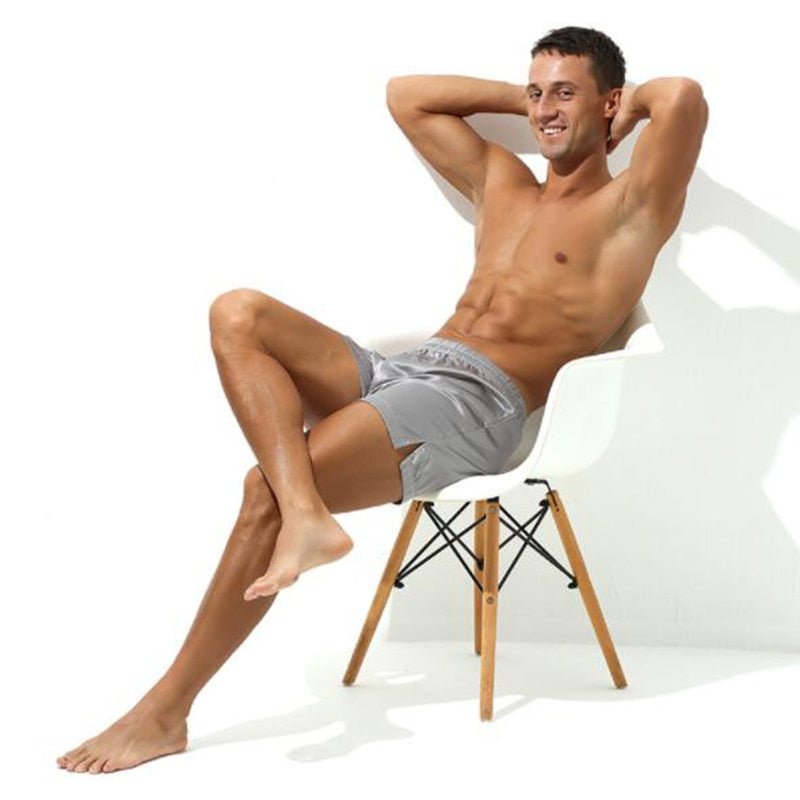 Ice Silk Lounge Shorts | dmunderwear