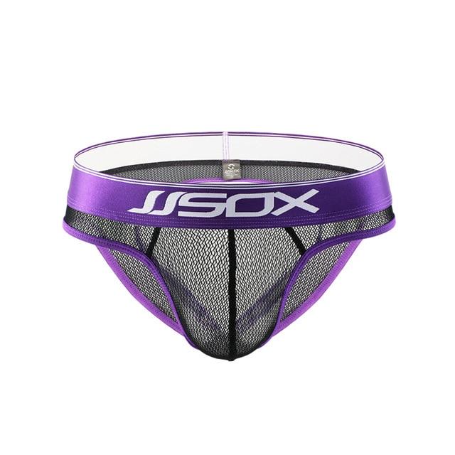 JJSox Mesh Jock Brief | dmunderwear detail image 5