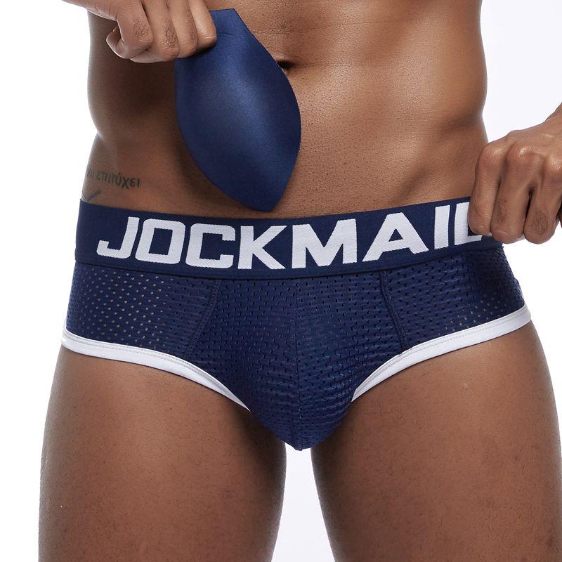 Jockmail 3D Padded Push Up Briefs | dmunderwear detail image 4