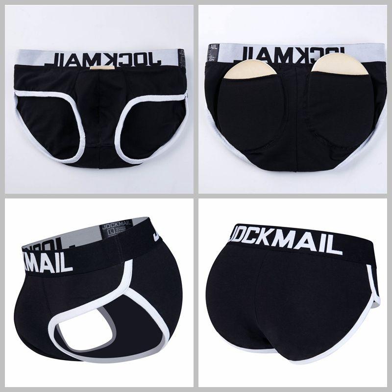 Jockmail 3D Padded Push Up Briefs | dmunderwear detail image 5