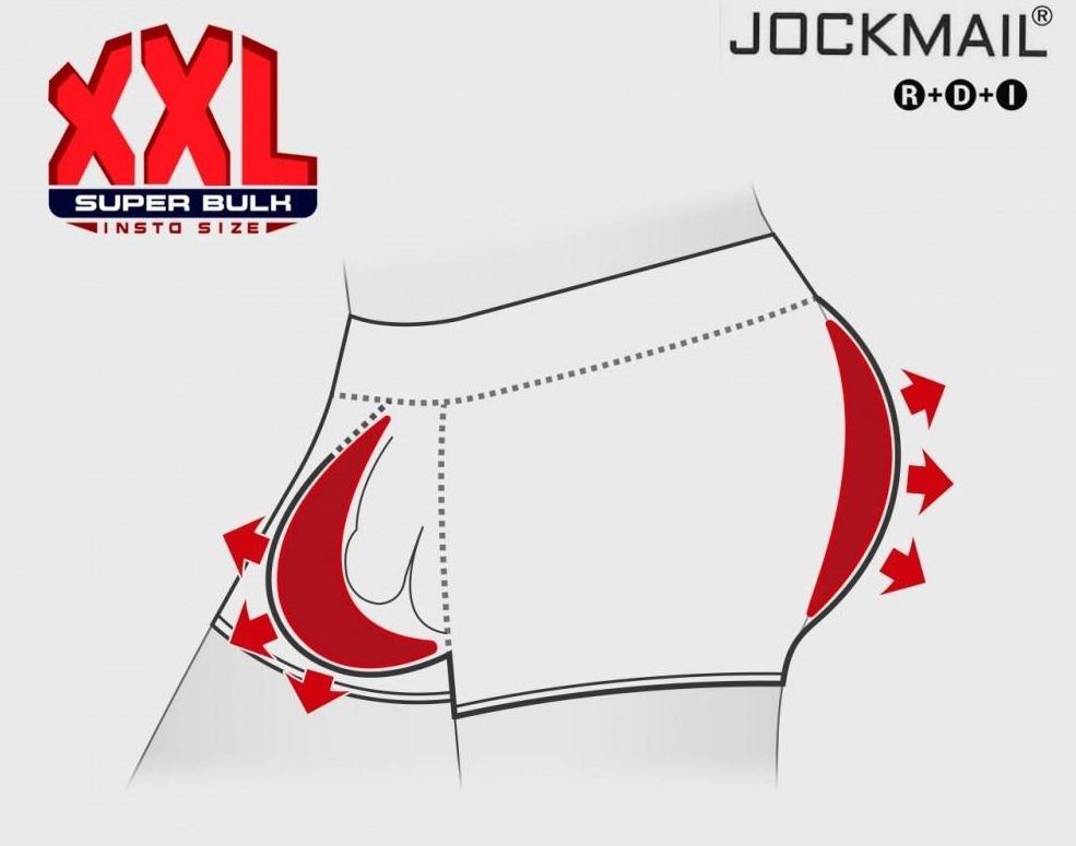 Jockmail 3D Padded Push Up Briefs | dmunderwear detail image 6