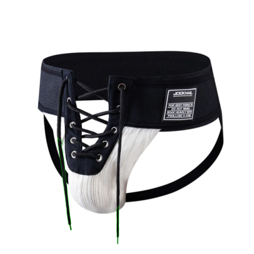 Jockmail Athletic Lacing Jockstrap | dmunderwear variant image