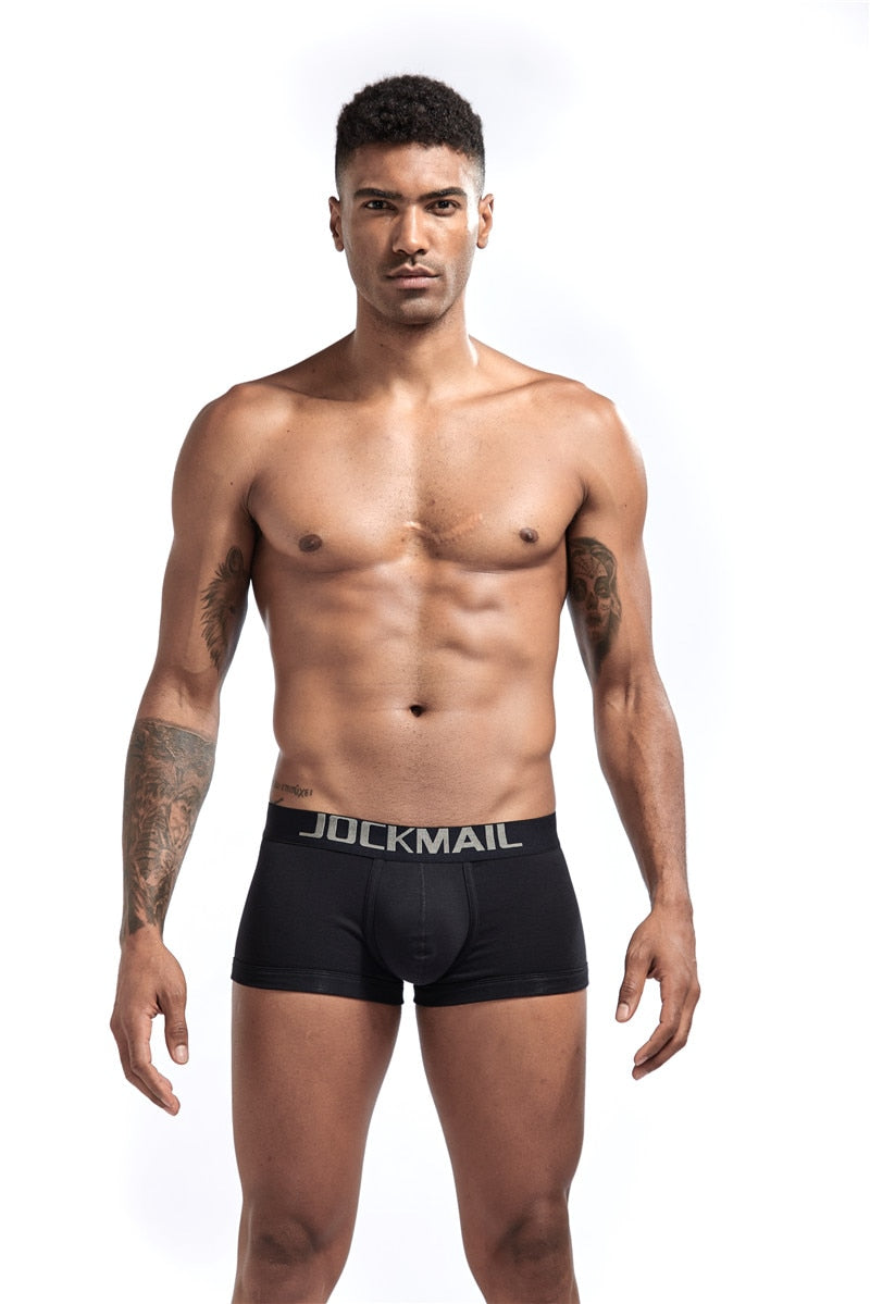 Jockmail Low Waist Boxers (4 Pack) | dmunderwear detail image 3