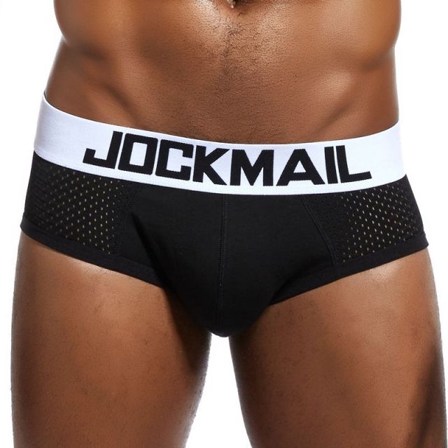 Jockmail Mesh Briefs | dmunderwear variant image