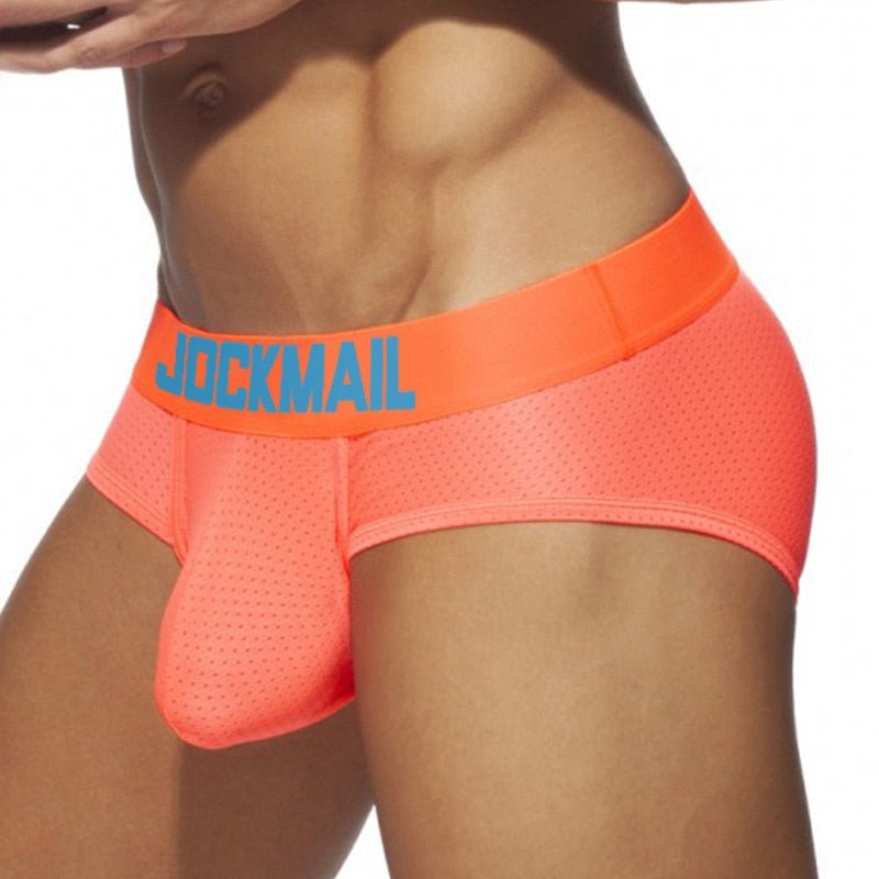 Jockmail Neon Mesh Briefs 4-Pack | dmunderwear detail image 10