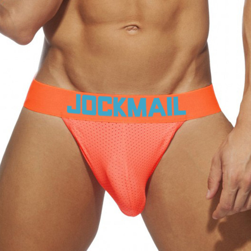 Jockmail Neon Party Bikini Briefs | dmunderwear detail image 9