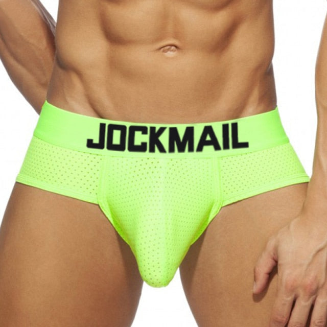 Jockmail Neon Party Briefs | dmunderwear detail image 10