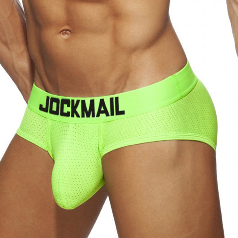 Jockmail Neon Party Briefs | dmunderwear detail image 11