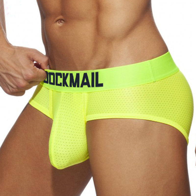 Jockmail Neon Party Briefs | dmunderwear detail image 13