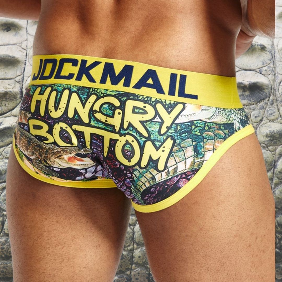Jockmail Hungry Bottom Briefs | dmunderwear
