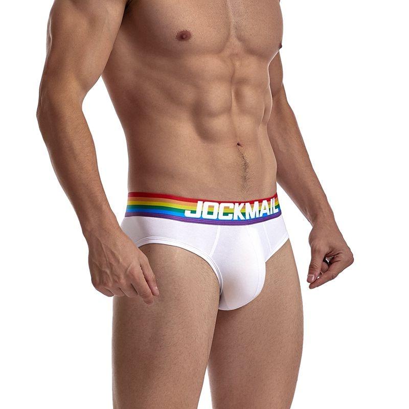 Jockmail Pride Gay Boxer Briefs | dmunderwear detail image 3