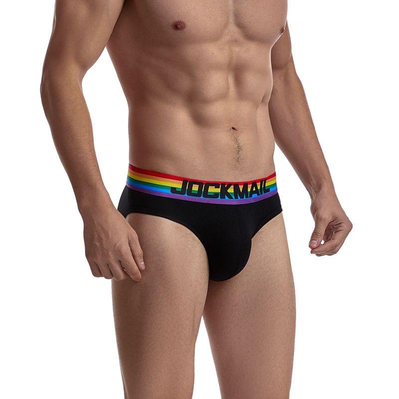 Jockmail Pride Gay Boxer Briefs | dmunderwear detail image 8