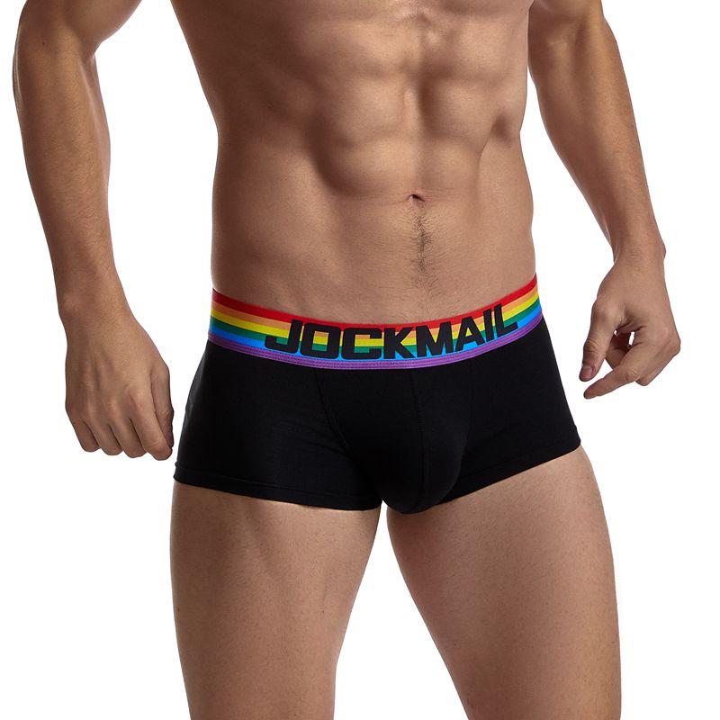 Jockmail Rainbow Band Boxer Briefs | dmunderwear detail image 8