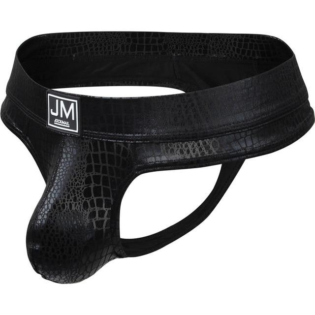 Jockmail Snakeskin Thong | dmunderwear variant image