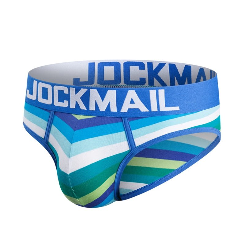 Jockmail Striped Briefs 3-Pack | dmunderwear detail image 4