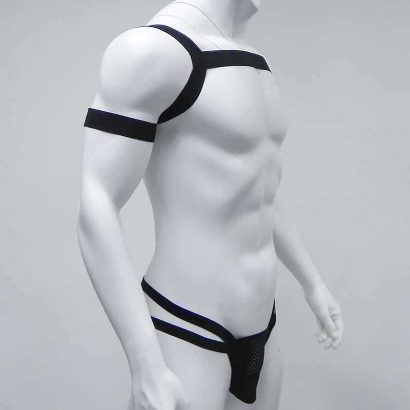 ORVLS Jockstrap + Chest Harness | dmunderwear detail image 3