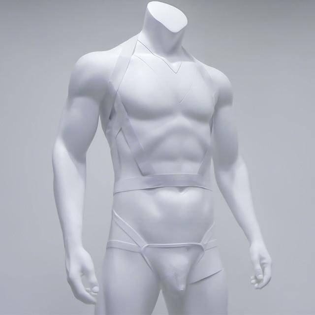 ORVLS Jockstrap + Intercostal Chest Harness | dmunderwear detail image 5
