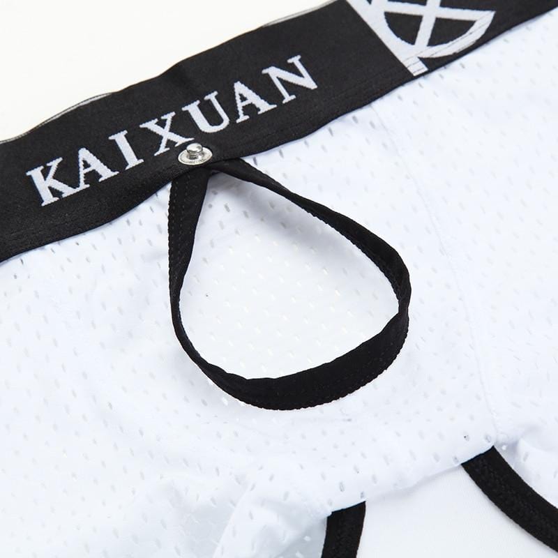 Kinky Cupped Snap Trunks | dmunderwear detail image 6