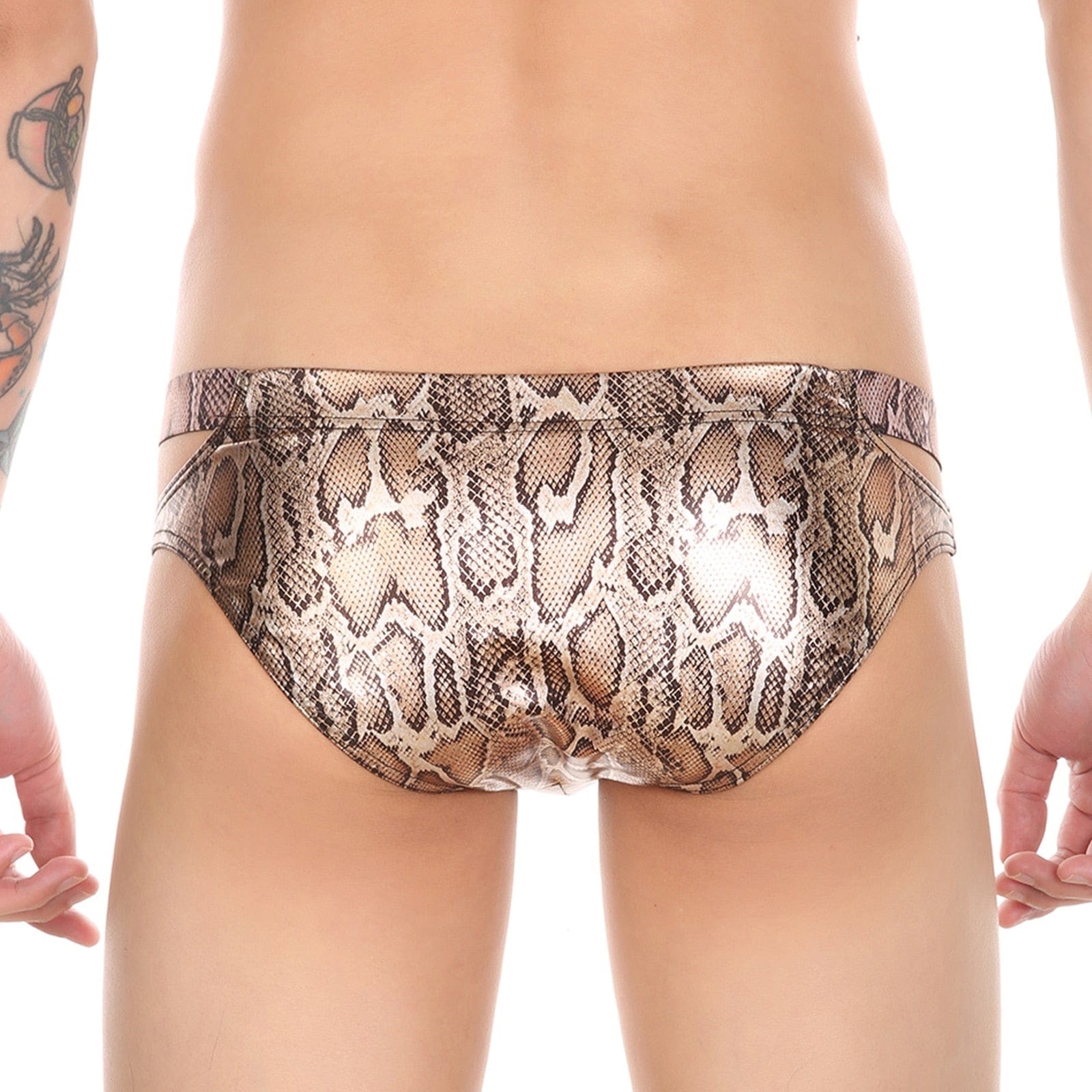 Kinky Reptile Briefs | dmunderwear detail image 8