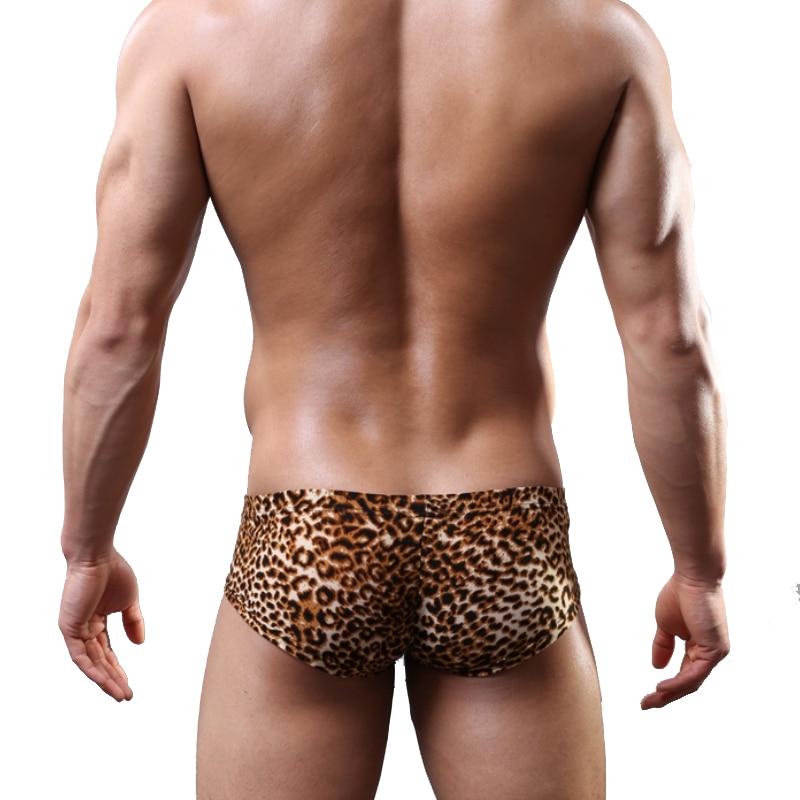 Leopard Bulge Trunks | dmunderwear detail image 3