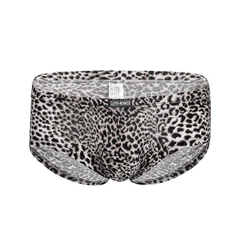 Leopard Square Briefs | dmunderwear detail image 8