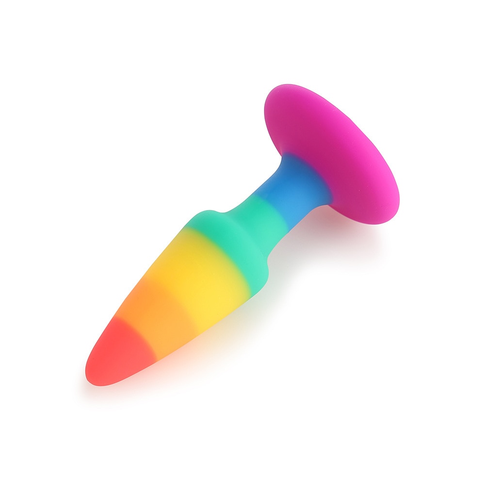 LGBT Rainbow Butt Plug | dmunderwear detail image 9