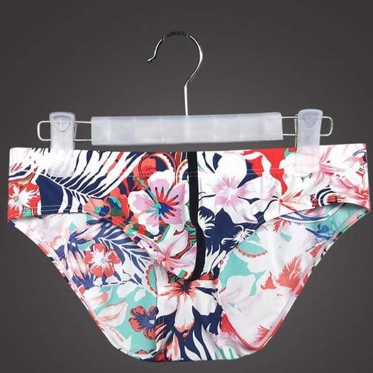 Light Floral Print Briefs | dmunderwear variant image