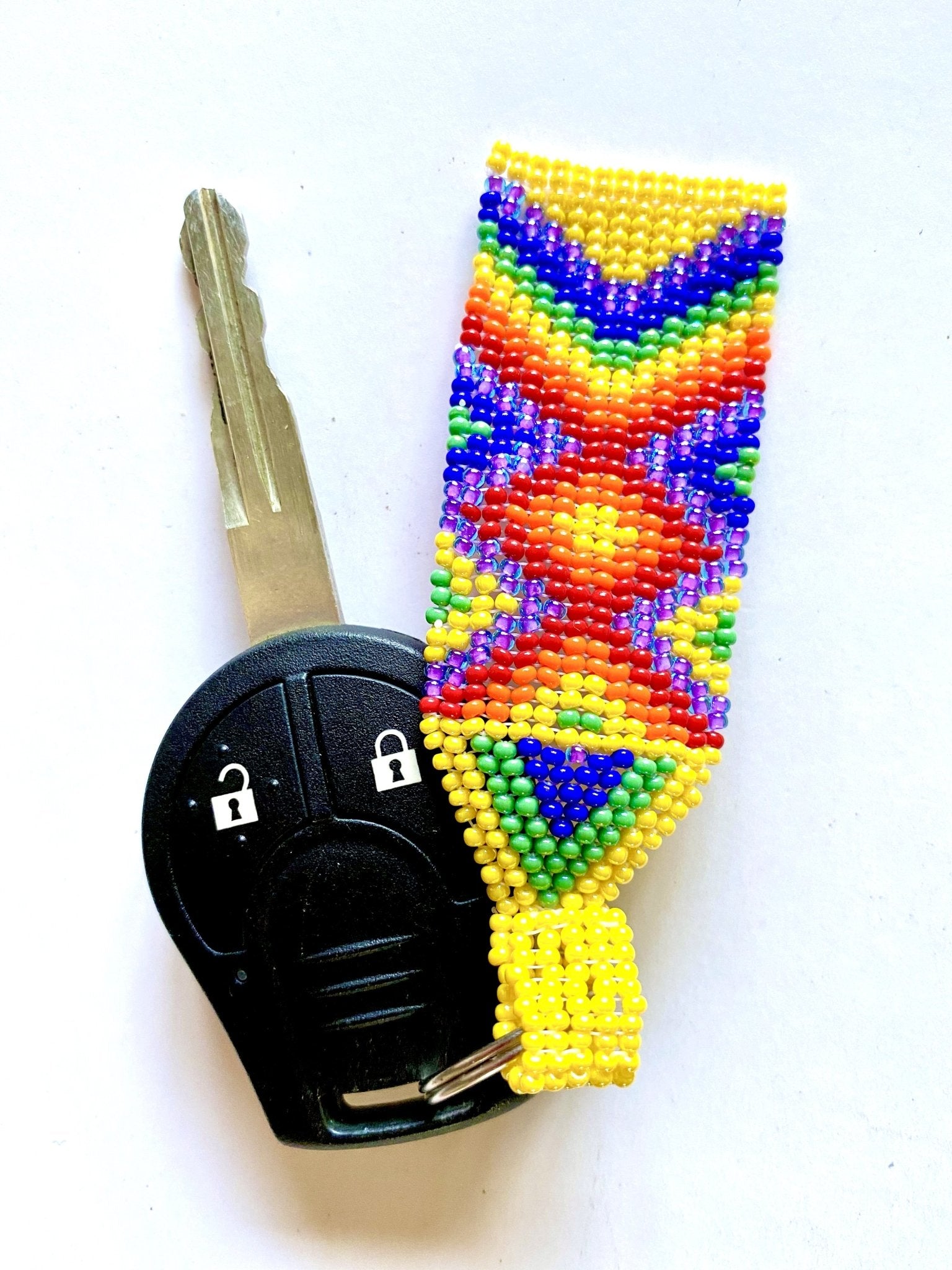 Handmade Limited Edition Bead Keyring Supporting South African Women | dmunderwear detail image 3