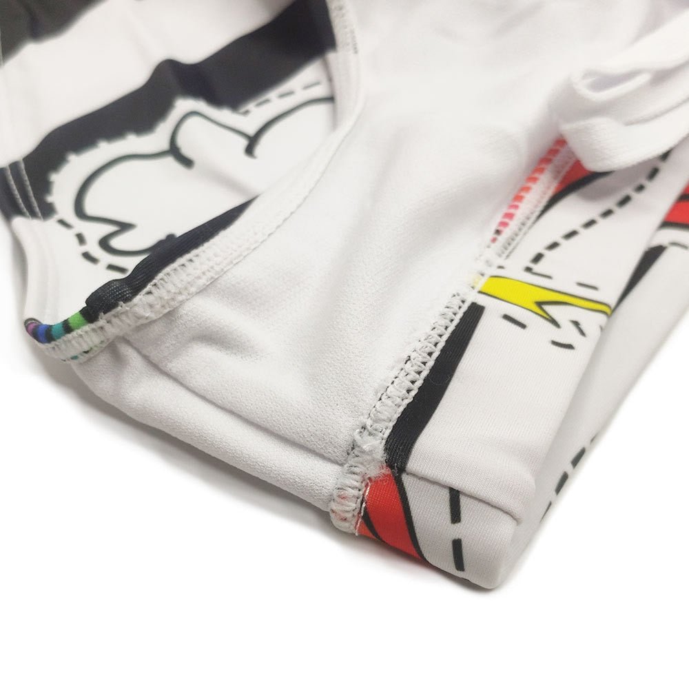 Lips n' Kisses Swim Briefs | dmunderwear detail image 8