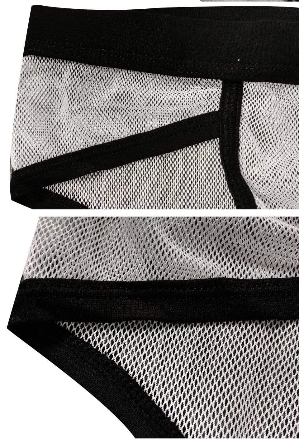 Lively Sheer Briefs | dmunderwear detail image 3