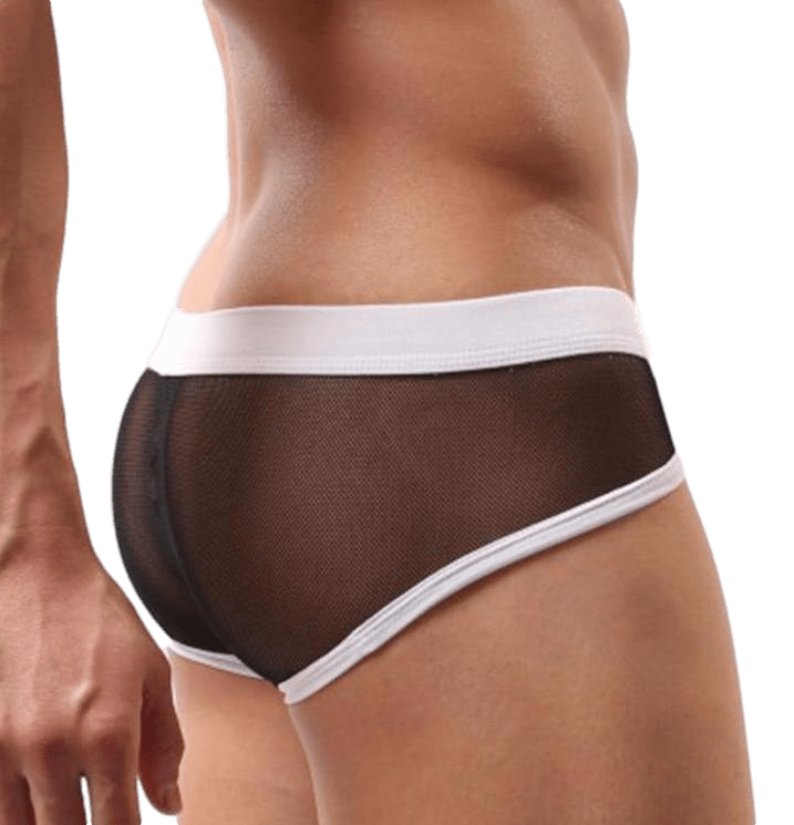 Lively Sheer Briefs | dmunderwear detail image 5