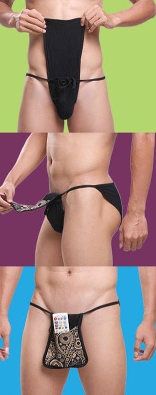 Loin Cloth with Pocket | dmunderwear detail image 11