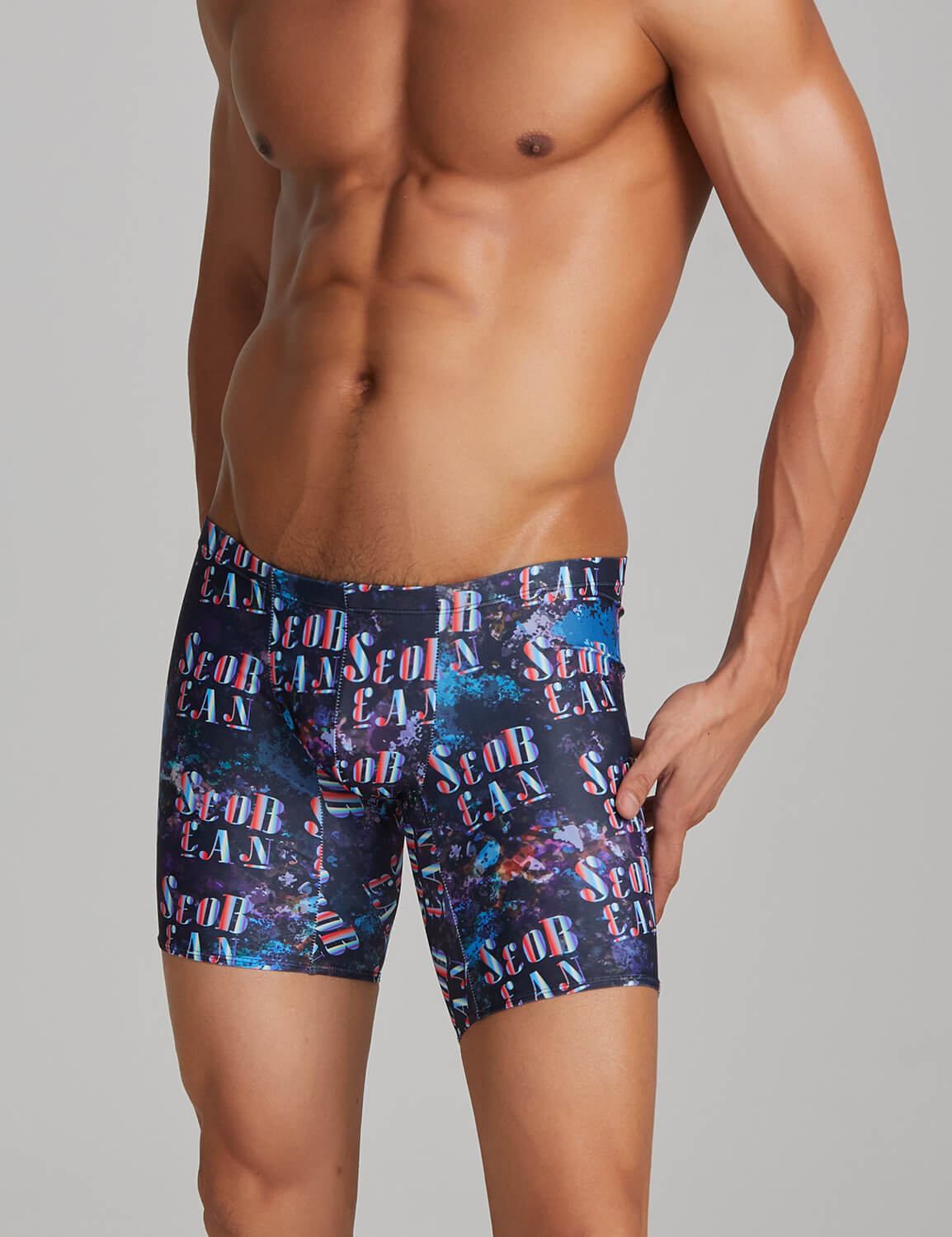 Long Swim Boxer 220802 | dmunderwear detail image 4