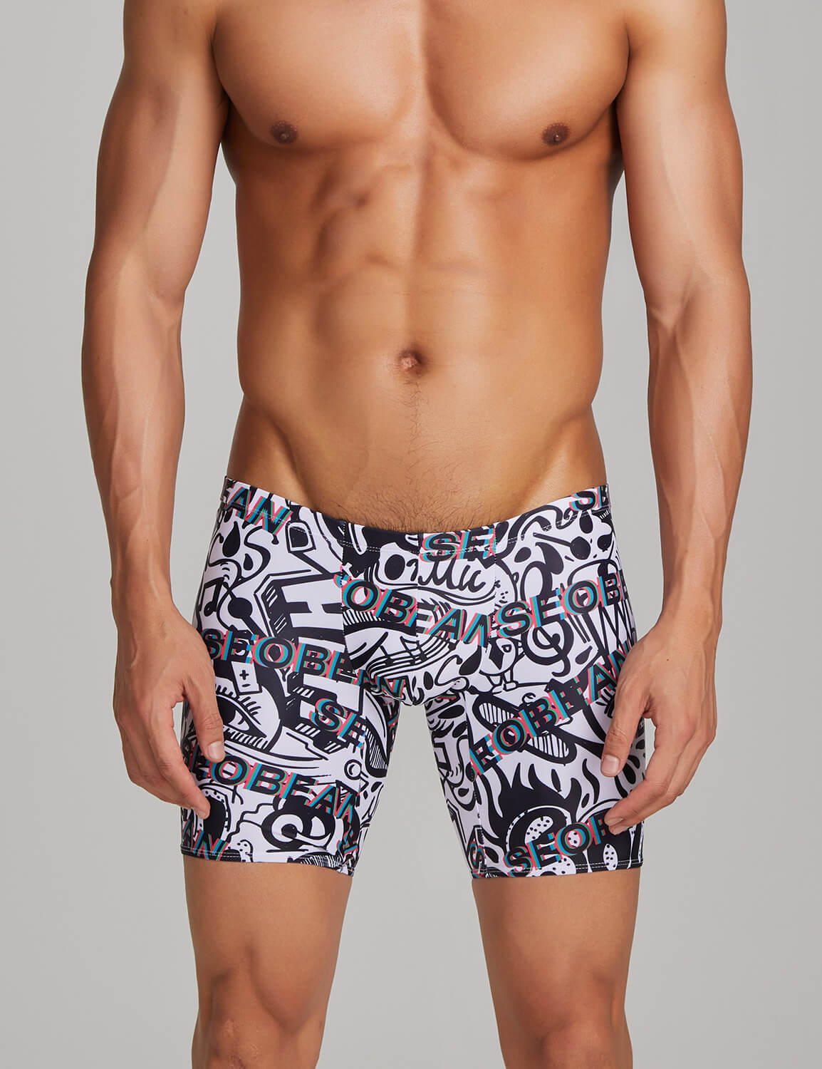 Long Swim Boxer 220802 | dmunderwear detail image 6